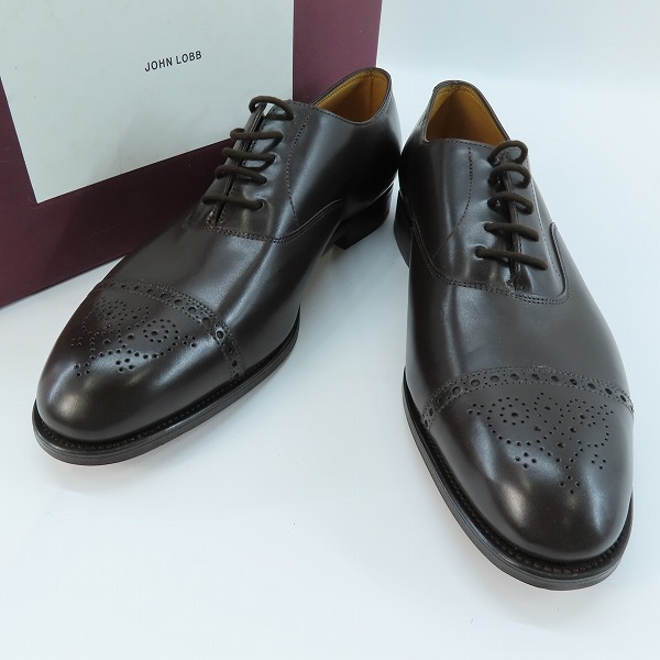 実際に弊社で買取させて頂いたJOHN LOBB/ジョンロブ GROSVENOR/グロヴナー レザーシューズ 10E