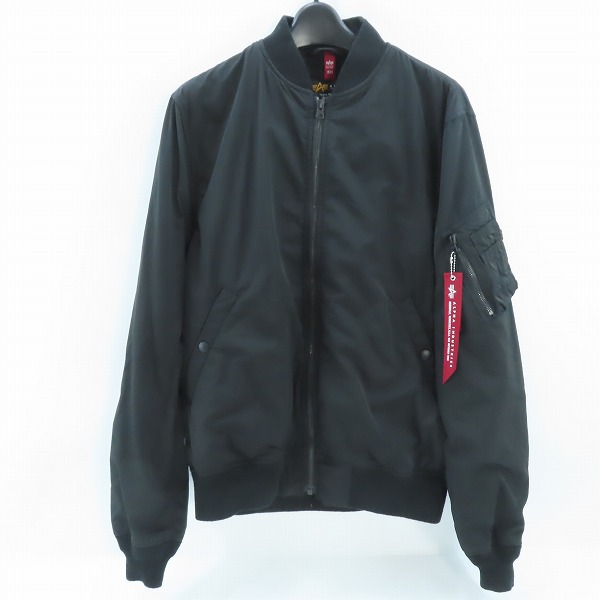 実際に弊社で買取させて頂いたALPHA INDUSTRIES/アルファインダストリーズ MA-1 フライトジャケット TA1450-001/L
