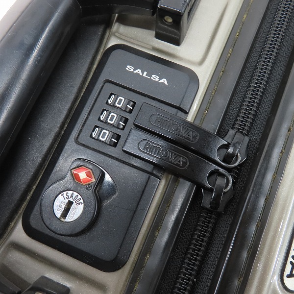 実際に弊社で買取させて頂いたRIMOWA/リモワ SALSA/サルサ プロセコ トローリー 2輪 スーツケース/キャリーバッグ 859.40/23Lの画像 2枚目