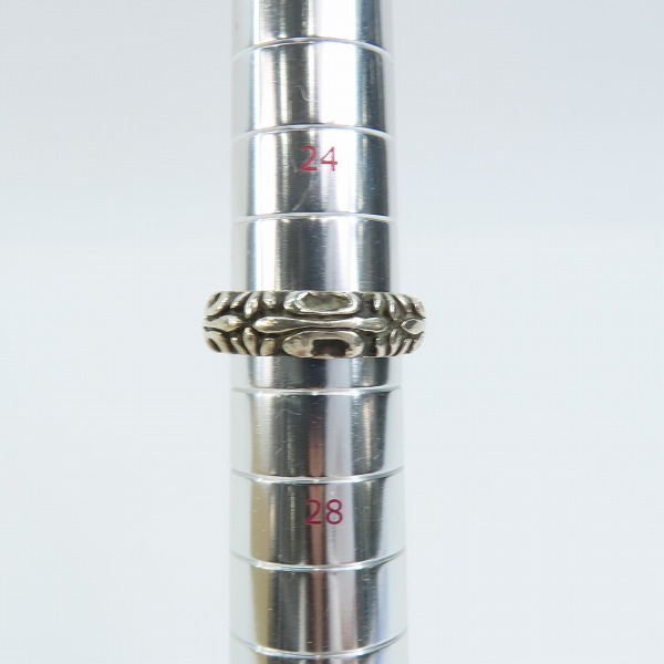 実際に弊社で買取させて頂いたA&G/エーアンドジー シリンダー リング 指輪 26号の画像 7枚目