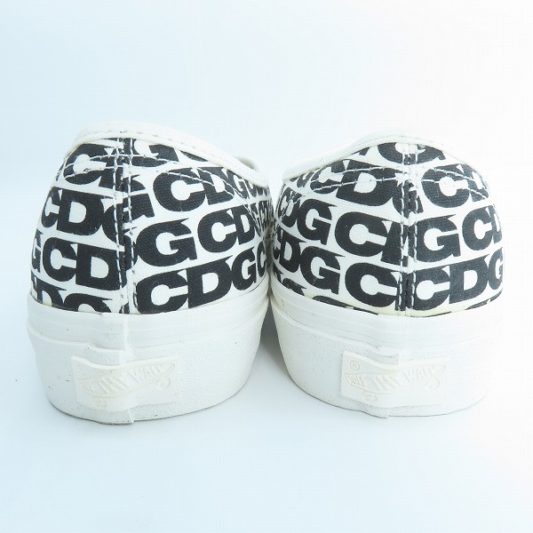 実際に弊社で買取させて頂いたCOMME des GARCONS CDG×VANS/ギャルソン×バンズ VAULT AUTHENTIC/オーセンティック LX/VN0A33TASHM/27.5の画像 1枚目