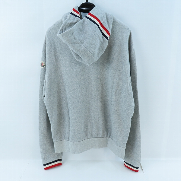 実際に弊社で買取させて頂いた【JPタグ】MONCLER/モンクレール MAGLIA CARDIGAN ジップパーカー F10918G74200 XXLの画像 1枚目