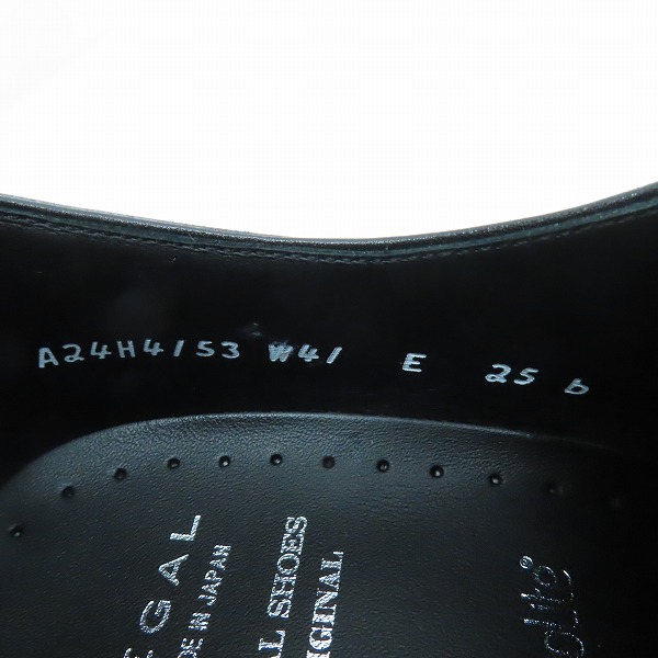 実際に弊社で買取させて頂いたREGAL/リーガル グッドイヤーウエルト製法 ドレスシューズ W41/25の画像 5枚目