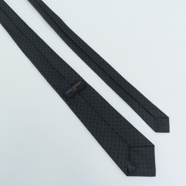 実際に弊社で買取させて頂いたLOUIS VUITTON/ルイヴィトン モノグラム総柄 ネクタイ M75989の画像 4枚目