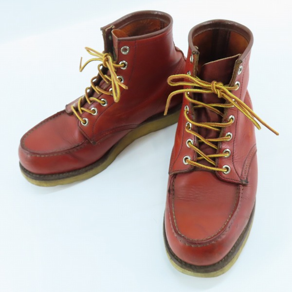 実際に弊社で買取させて頂いたRED WING/レッドウィング 半円犬タグ アイリュッシュセッターブーツ 875/7E