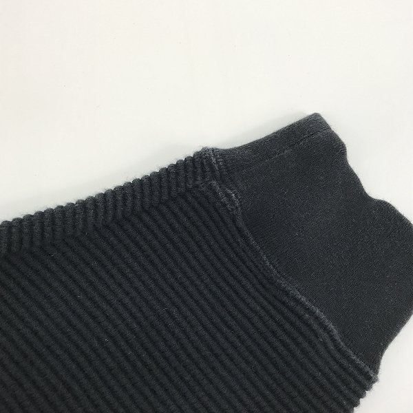 実際に弊社で買取させて頂いたLACOSTE/ラコステ JOURNAL STANDARD relume 別注 オーバーサイズ サーマル カットソー ブラック TH231LJ /Lの画像 4枚目