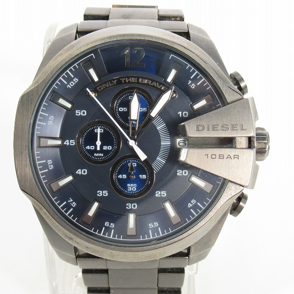 実際に弊社で買取させて頂いたDIESEL/ディーゼル ONLY THE BRAVE クロノグラフ DZ-4329【動作未確認】
