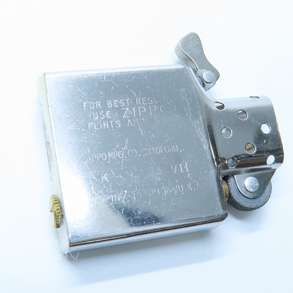 実際に弊社で買取させて頂いたZIPPO/ジッポー HARLEY-DAVIDSON/ハーレーダビッドソン イーグル メタル貼り 91年製の画像 5枚目