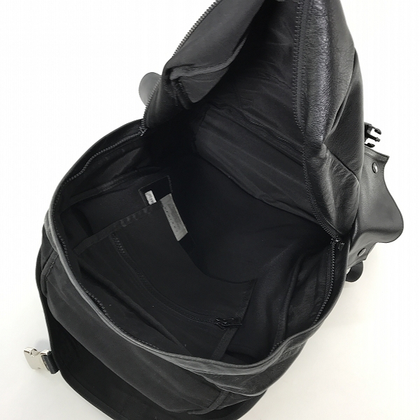 実際に弊社で買取させて頂いたJOHN LAWRENCE SULLIVAN×LORINZA/ジョンローレンスサリバン×ロリンザ レザーリュック バックパックの画像 3枚目
