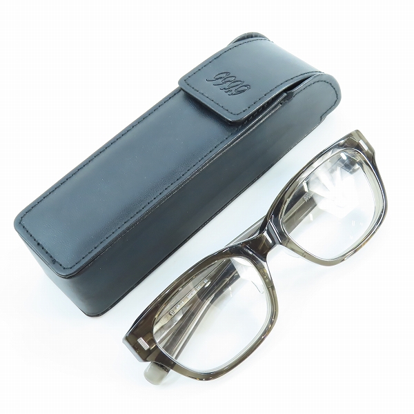 実際に弊社で買取させて頂いた999.9/フォーナインズ ウェリントン メガネフレーム アイウェア AP-14の画像 9枚目