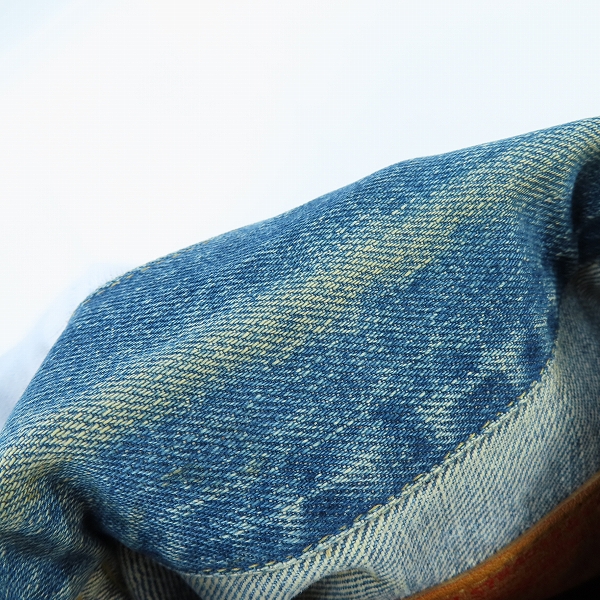 実際に弊社で買取させて頂いたLevi's/リーバイス 復刻 BIG E/ボタン裏刻印J02 1st タイプデニムジャケット/71506/36の画像 6枚目