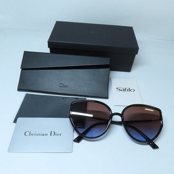 実際に弊社で買取させて頂いたChristian Dior/クリスチャンディオール DiorSoStellaire1 アイウエア/サングラス 807YBの画像 9枚目