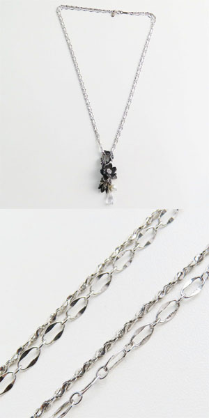 実際に弊社で買取させて頂いた【ギャラ付き】KONRON/コンロン プリンセスペンダント/ネックレスの画像 7枚目