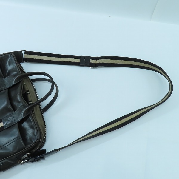 実際に弊社で買取させて頂いたBALLY/バリー 2WAY レザー ブリーフケース/ビジネスバッグ TEDAL-MD.Oの画像 5枚目