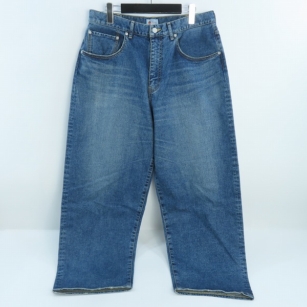 実際に弊社で買取させて頂いた【未使用】BEAMS/ビームス モンスター 5ポケット デニムパンツ/ワイドデニムパンツ 11-21-0794-791/M