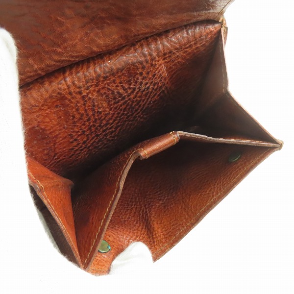 実際に弊社で買取させて頂いたCORBO/コルボ Algoritmo the FLOW/アルゴリトモ 3つ折り財布/ウォレット 1LG-0703の画像 4枚目