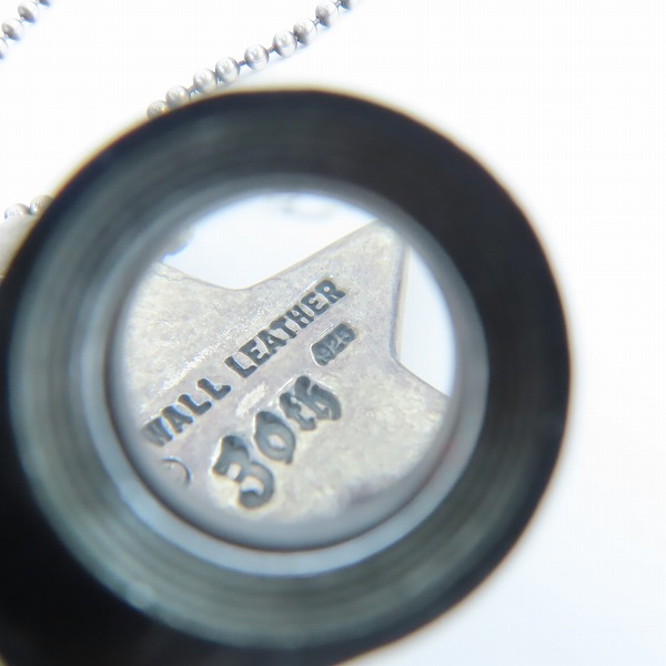 実際に弊社で買取させて頂いたBILL WALL LEATHER/BWL/ビルウォールレザー 30th Anniversary スター ペンダント/ネックレスの画像 6枚目