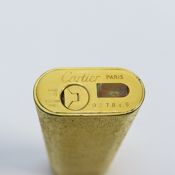 実際に弊社で買取させて頂いたCartier/カルティエ オーバル ガスライターの画像 4枚目