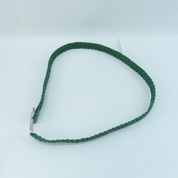 実際に弊社で買取させて頂いたBOTTEGA VENETA/ボッテガヴェネタ イントレチャート レザーベルト 652912 vcq71/Sの画像 7枚目