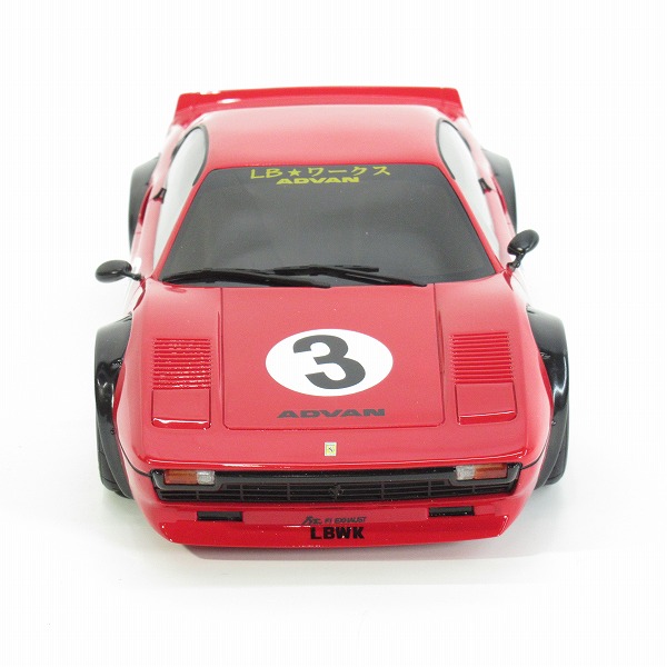 実際に弊社で買取させて頂いたGT SPIRIT/GTスピリット 1/18 フェラーリ  308 GTB LB Works/リバティーウォーク レッド LIMITED EDITION ミニカーの画像 1枚目