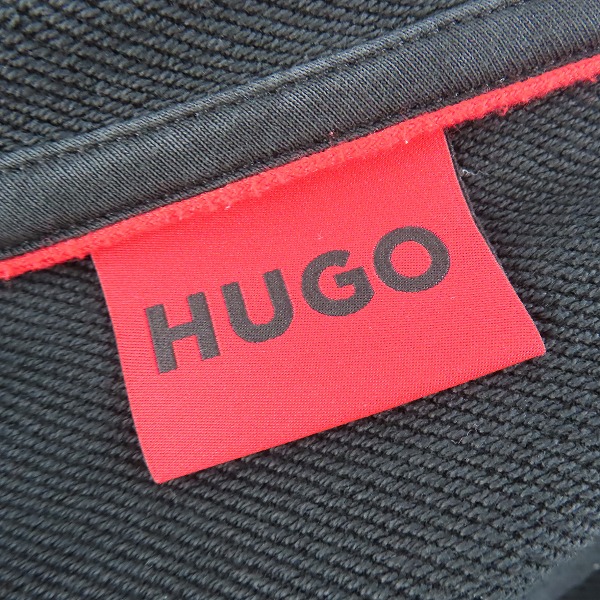 実際に弊社で買取させて頂いたHUGO BOSS/ヒューゴボス ジップアップパーカー ロゴ ジップアップ パーカー/Sの画像 2枚目