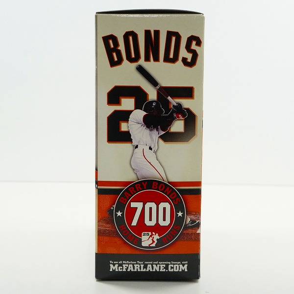 実際に弊社で買取させて頂いた(1)【未開封】McFARLANE TOYS/マクファーレントイズ ジャイアンツ BARRY BONDS 700号ホームラン記念 フィギュアの画像 3枚目