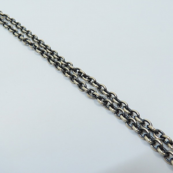 実際に弊社で買取させて頂いた【ギャラ付】Gabor/ガボール 3.9チェーン&1/16クラシックTバー ネックレス 45cmの画像 2枚目