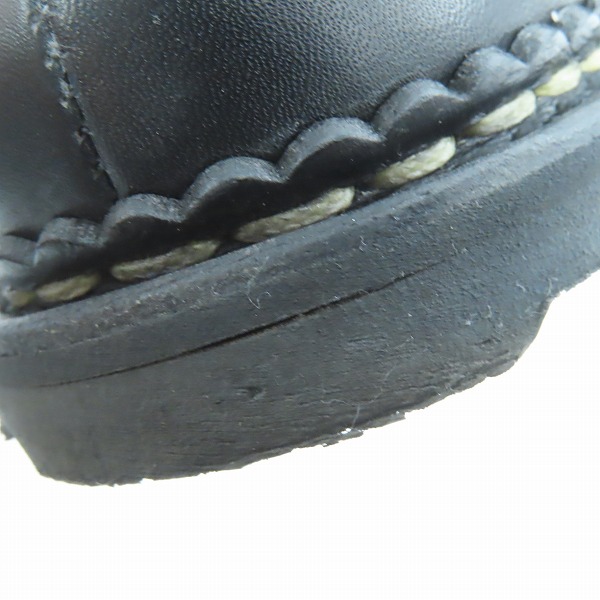 実際に弊社で買取させて頂いたParaboot/パラブーツ REIMS/MARCHE NOIRE_LIS NOIR/ミカエル ローファーシューズ/099412/8.5の画像 6枚目