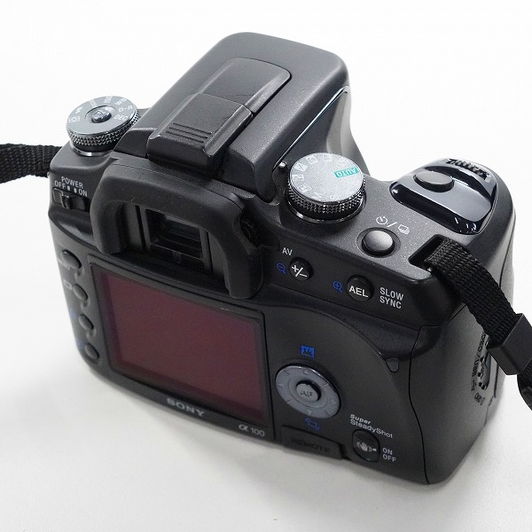 実際に弊社で買取させて頂いたSONY/ソニー DSLR-A100 α デジタル一眼レフカメラ ボディ 簡易動作確認済みの画像 2枚目