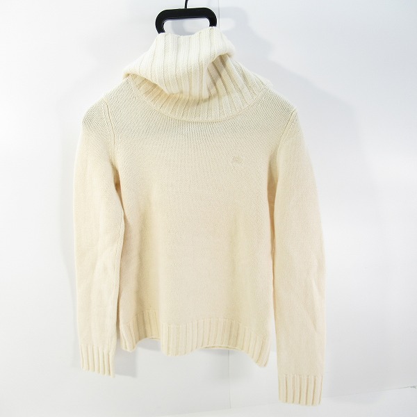 実際に弊社で買取させて頂いたBURBERRY LONDON BLUE LABEL/バーバリーロンドン ブルーレーベル タートルネック ニット E1N46-279-02/38