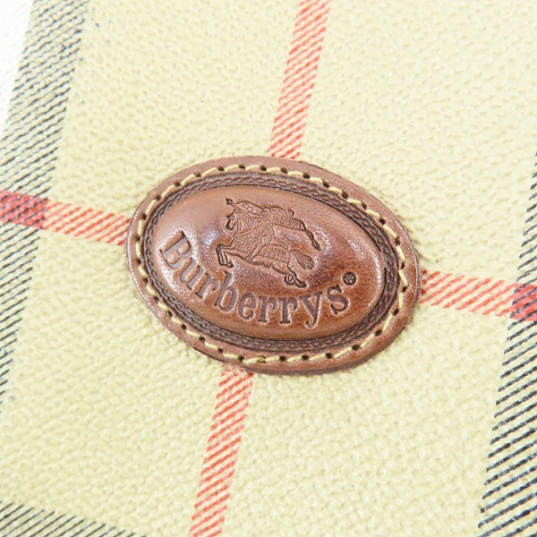 実際に弊社で買取させて頂いたBurberrys/バーバリーズ シャドーホース ノバチェック 二つ折り長財布/ロングウォレットの画像 5枚目