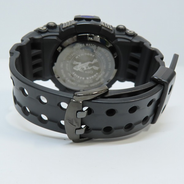 実際に弊社で買取させて頂いたG-SHOCK/Gショック FROGMAN/フロッグマン Men in Dark Purple メン イン ダーク パープル 海外モデル GF-1000BP-1DRの画像 2枚目