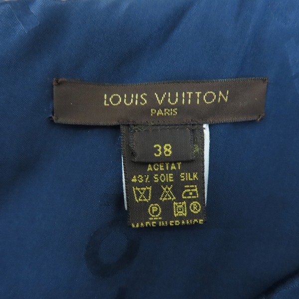実際に弊社で買取させて頂いたLOUIS VUITTON/ルイヴィトン ノースリーブ ドレス/ワンピース 38の画像 2枚目