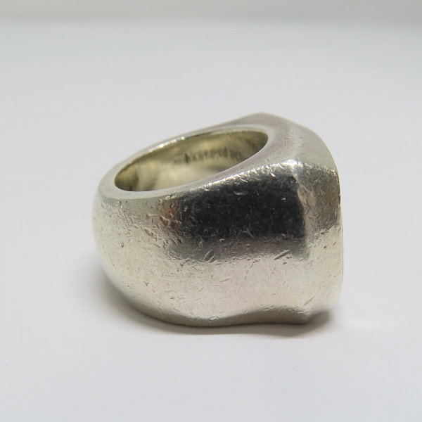 実際に弊社で買取させて頂いたCHROME HEARTS/クロムハーツ BIG PJ/ビッグピージェー ANGEL RING/エンジェルリング 8.5-10号の画像 4枚目