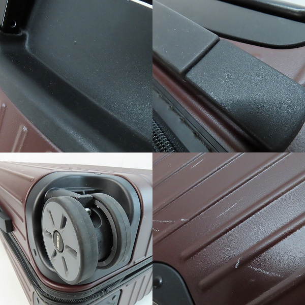 実際に弊社で買取させて頂いたRIMOWA/リモワ SALSA/サルサ 4輪キャリーケース 811.56の画像 8枚目