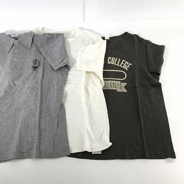 実際に弊社で買取させて頂いた【おまとめ】WAREHOUSE/ウエアハウス/DUBBLE WORKS/ダブルワークス プリントTシャツ 等の画像 1枚目