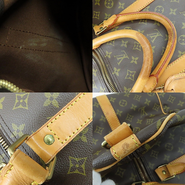 実際に弊社で買取させて頂いたLOUIS VUITTON/ルイヴィトン モノグラム キーポル45 ボストンバッグ M41428の画像 8枚目