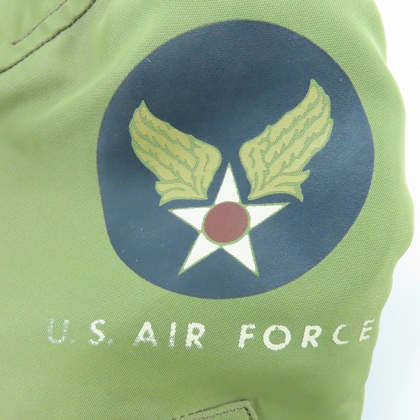 実際に弊社で買取させて頂いたBUZZ RICKSON'S/バズリクソンズ TYPE L-2A M13463/M13464 フライトジャケット 38の画像 8枚目