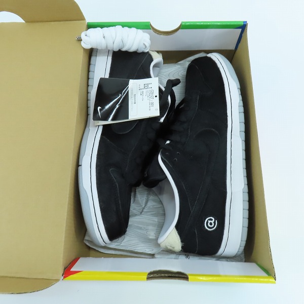 実際に弊社で買取させて頂いた【未使用】NIKE×MEDICOM TOY/ナイキ×メディコムトイ SB DUNK LOW OG QS BE@RBRICK ダンク CZ5127-001 28.0の画像 8枚目