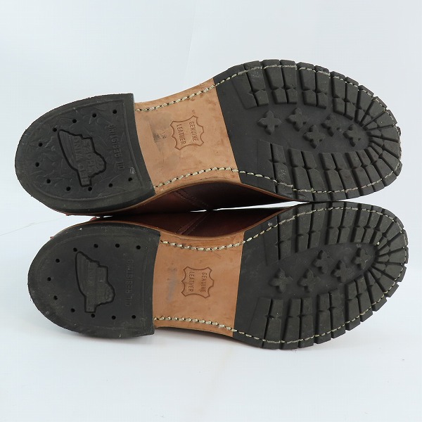 実際に弊社で買取させて頂いたRED WING/レッドウィング 2917 BECKMAN CELSEA ベックマン チェルシー サイドゴアブーツ 8の画像 2枚目