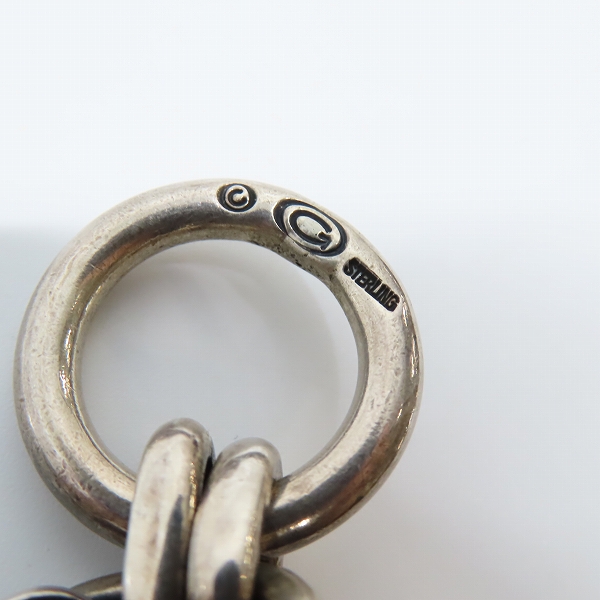 実際に弊社で買取させて頂いたGabor/ガボール マスター ラージ スカル w/バイク チェーン ウォレット ハンガーの画像 9枚目