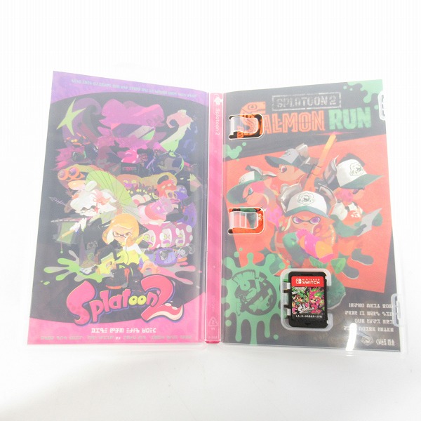実際に弊社で買取させて頂いたNintendo Switch/ニンテンドー スイッチ ソフト 任天堂 1-2-Switch/スプラトゥーン 2/2点セットの画像 2枚目