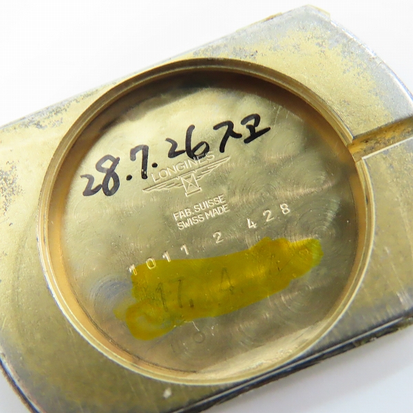 実際に弊社で買取させて頂いた【ジャンク】LONGINES/ロンジン ムーブメントキャリバー Cal.L847.3の画像 6枚目