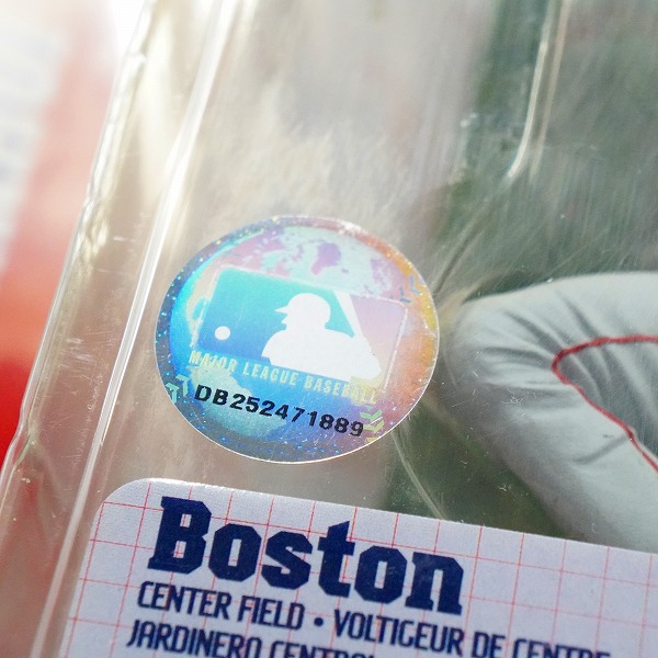 実際に弊社で買取させて頂いた 【未開封】McFARLANE/マクファーレン ボストン・レッドソックス #18 JOHNY Damon ジョニー・デイモン グレー フィギュアの画像 4枚目