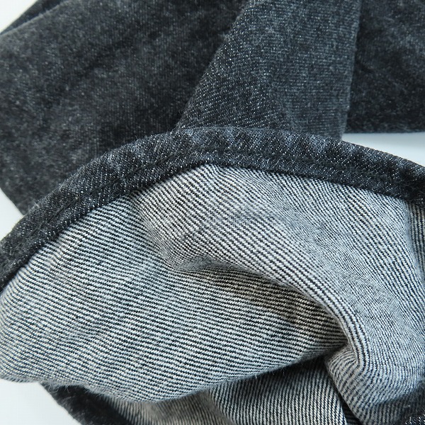 実際に弊社で買取させて頂いたSUGAR CANE/シュガーケーン 1947モデル ブラック デニムパンツ SC42460/W32L34の画像 9枚目