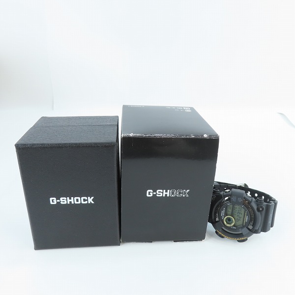 実際に弊社で買取させて頂いたG-SHOCK/Gショック FROGMAN MEN IN BLACK 2/フロッグマン DW-8200BM-1Tの画像 7枚目