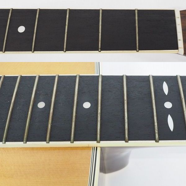 実際に弊社で買取させて頂いた★【弦無し】TOKAI/トーカイ Cat's Eyes CE-200 アコースティックギター/アコギの画像 3枚目