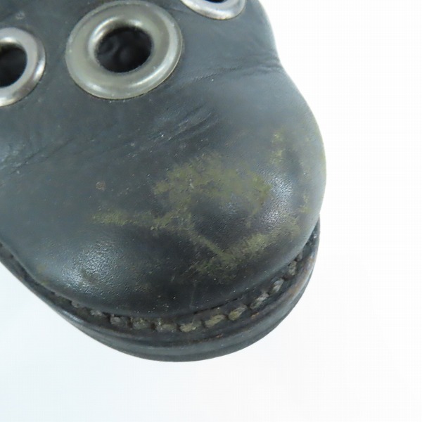 実際に弊社で買取させて頂いたISAMUKATAYAMA BACKLASH/バックラッシュ ショルダーレザースリッポンシューズの画像 7枚目