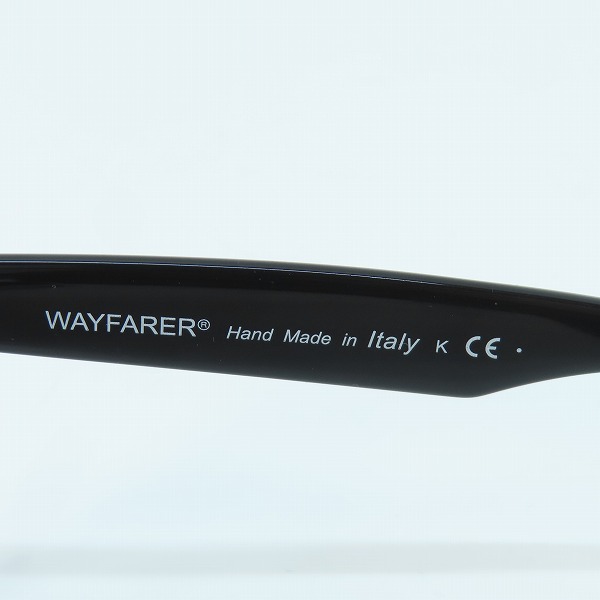 実際に弊社で買取させて頂いたRay-Ban/レイバン WAYFARER/ウェイファーラー サングラス/アイウェア RB2140-F 601/R5の画像 4枚目