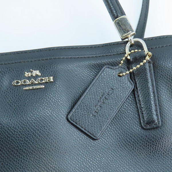 実際に弊社で買取させて頂いたCOACH/コーチ 2WAY クリスティー キャリーオール レザーハンドバッグ F34672の画像 7枚目